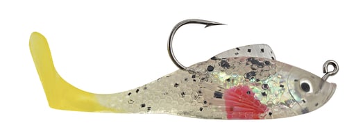 Blaze RSB331 Rigged Shad 3 Inch 5pk Chartreuse/Sparkle | 039364708116