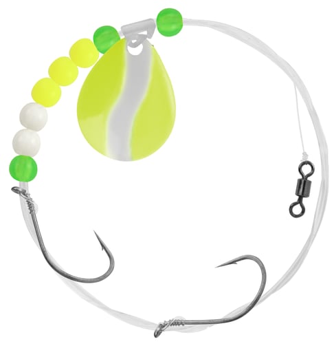 Apex APCR460 Waly Spin Rig 4 White/Chartreuse | 038685817675