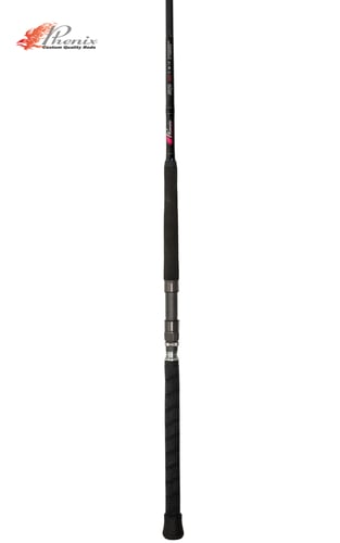 Phenix AHDS727BLK Abyss HD Casting Rod, 72 Inch, 1230, Moderate | 810027510440