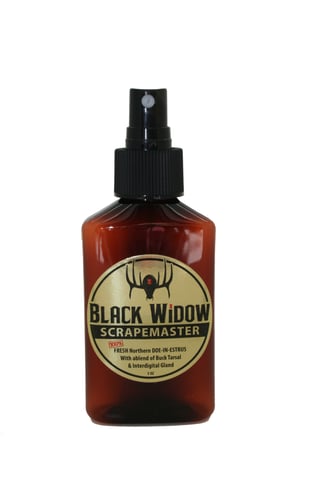 Black Widow Deer Lures G0045 Gold Label Northern, Scrape Master 3oz