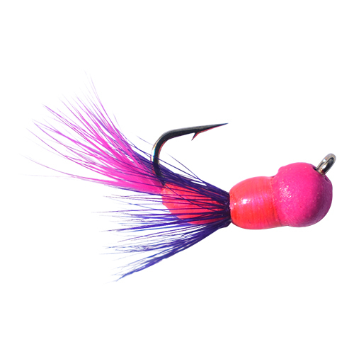 Kenders 801-2 5.5MM #8 Hook Akua Flare Pink Purple