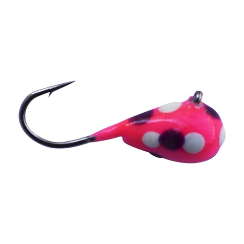 Kenders TK122410 4mm - #10 Hook Glow Spotted Pink Puprle White