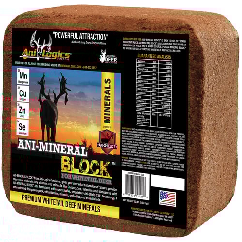 AniLogics 40005 AniMineral Block 20lb | 812375020213