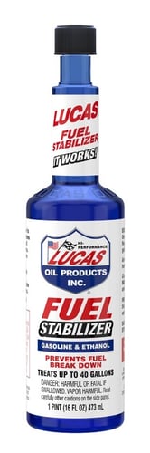 Lucas Oil 10302 Fuel Stabilizer, 1 Pint | 049807103026