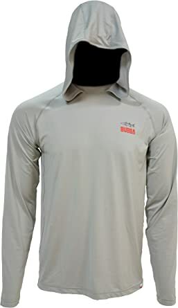 Bubba 1143181 Ultimate Lifestyle Perf LS Hoody, True Grey Heather, M | 661120105626