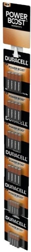 Duracell DUR4133302965 36 Ct Clip Strips AA  AAA 8 Packs | 041333029658