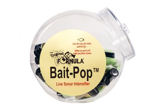 BaitPop BPB004CD24 Chartreuse  Counter Display 24 pk Bass  Live | 196852903627