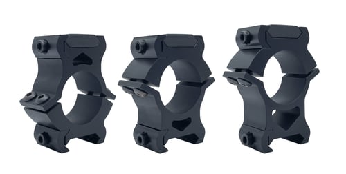 VersaRing H1 Horizontal 1 Inch Scope Rings, Converts to Low, Med, High | 850034750965