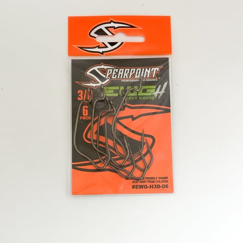 Spearpoint Performance Hooks EWGH3006 Heavy Wide Gap  6 Pack | 602573144688