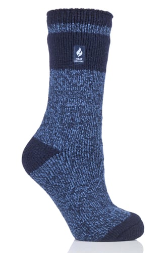 Heat Holders HHW06281 Womens Original Snowdrop Block Twist Crew | 886590062815