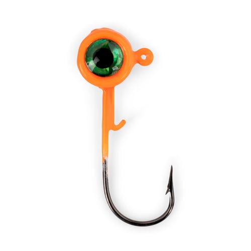ACC Crappie Stix JH1168ORAG Big Eye Jig Heads1/16oz Orange | 850056326476