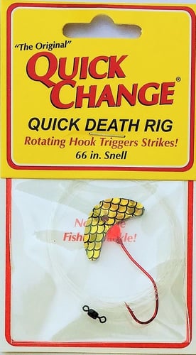 Quick Change QW2 Quick Death 1 Inch Wing Rig SZ 2 Quick Death Hook | 725903301015