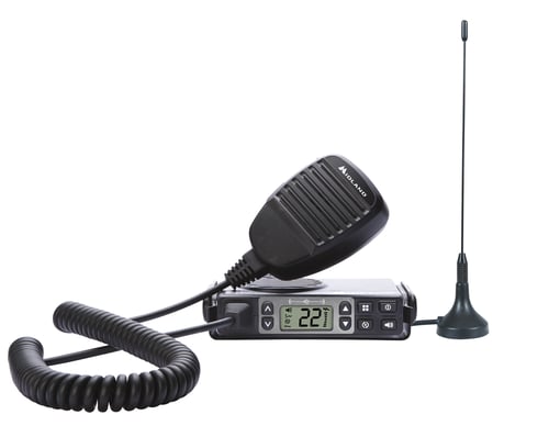 Midland MXT105 Mirco Mobile 2 - Way Radio, 5 Watt, 142 Pricacy Codes, 8
