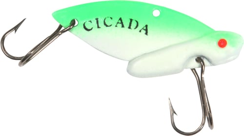 Reef Runner C40063 Cicada Blade Bait, 3/8oz, Green Glow | 726207400633