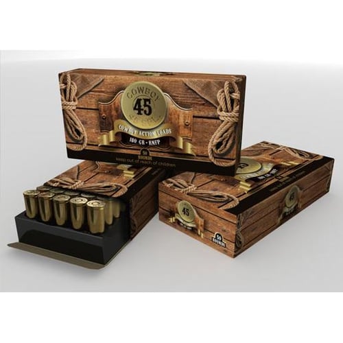 American Cowboy Handgun Ammunition .45 Special 180 gr RNFP 475 fps 50/ct | 868020000017