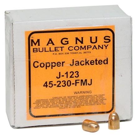 Allstar/Magnus Bullets .45 ACP .451 230 gr FMJ 500/ct | ALJ1235001