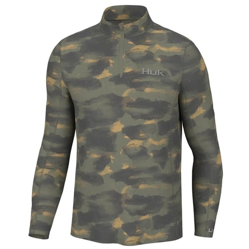 CAMDEN COLDFRONT 1/4 ZIP MOSS M