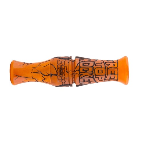 Zink Green Top Rocker Duck Mouth Call Orange Marbleade | 810280061208
