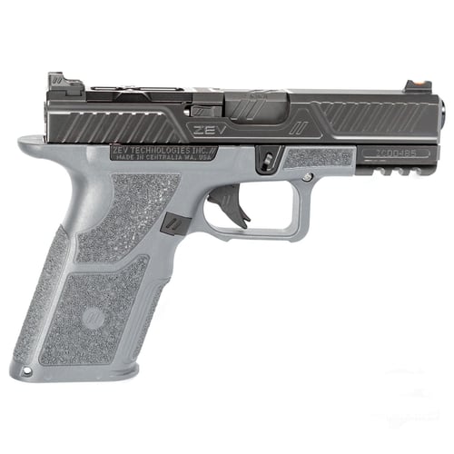 Zev Technologies OZ9c Combat Pistol 9mm Luger 10rd Magazines 4 Barrel Compact Slide Gray X Grip | 811338036933