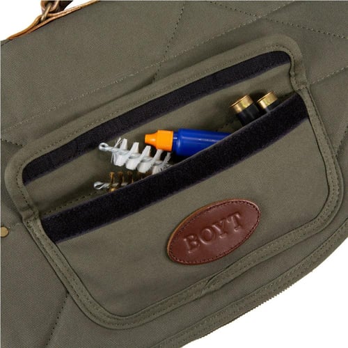 Boyt Signature Series Waxed Canvas Takedown Case Shotgun Case 34 OD Green | 737618017570