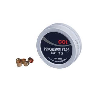 CCI 309 Percussion Cap Non Corrosive Copper 1000 per Box, 5 per Case
