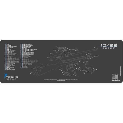 Cerus Gear 12x36 Ruger 10/22 Schematic Promat - Gray