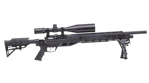 Crosman Benjamin Armada Black .25 Cal PCP Powered w/ 416x50 Scope/Bipod | 028478146440