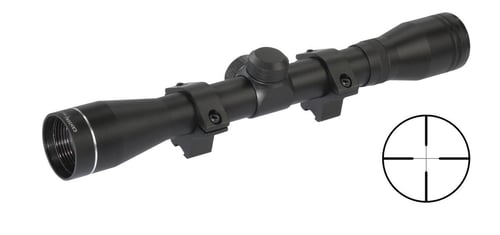 CenterPoint AR22 Hunting Rifle Scope  4x32mm Duplex 28 3 Inch Matte | 843382000370
