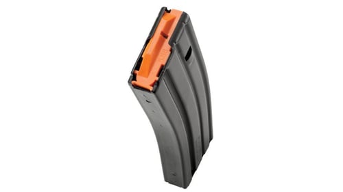 10RD BODY LIMITED TO 5RD  .223/5.56 DURAMAG SS  BLACK/ORANGE MAGAZINE | 766897410963