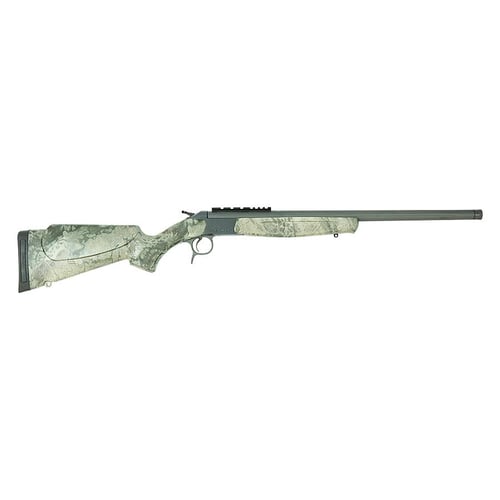 CVA Scout V2 TD Rifle .44 Rem Mag Single Shot 22 Threaded Gray Barrel Realtrees Rockslide Stock