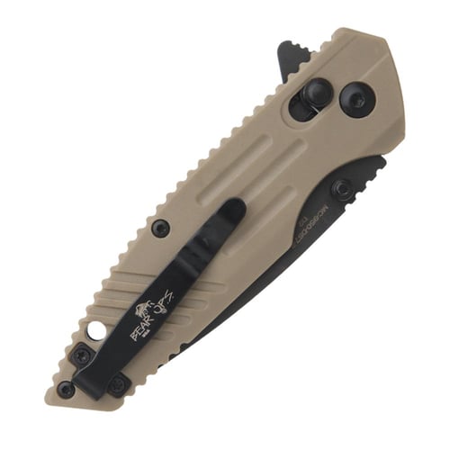 Bear  Son Zytel Slide Lock Folding Knife 23/4 Drop Point Desert Sand | 730153320389