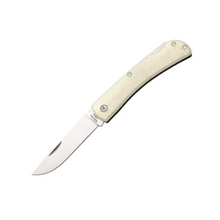 Bear  Son Locking Farmhand Folding Knife 23/4 Drop Point Blade White Smooth Bone | 730153006375