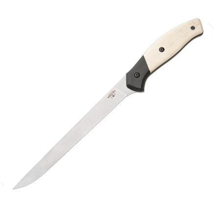 Bear  Son Professional Fillet Fixed Blade Knife 7 Fillet Blade White Smooth Bone | 730153006665
