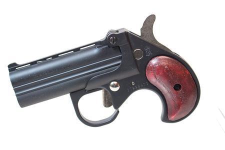 Old West Firearms Derringer Big Bore Handgun 9mm Luger 2rd Capacity 3.5 Inch Barrel Black with Rosewood Grips | 9x19mm NATO | 850003444314