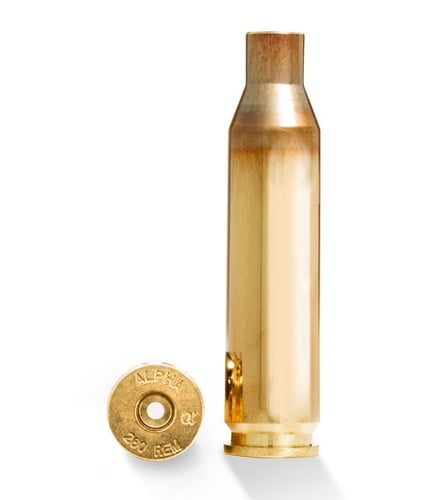 Alpha Munitions Ultra Premium Unprimed Brass Cartridge Cases .260 Remington Brass  Small Rifle Primer 100/Box | 616612670229