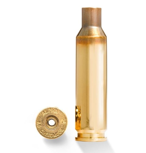 Alpha Munitions Ultra Premium Unprimed Brass Cartridge Cases 6.5 Creedmoor - Small Rifle Primer 100/Box