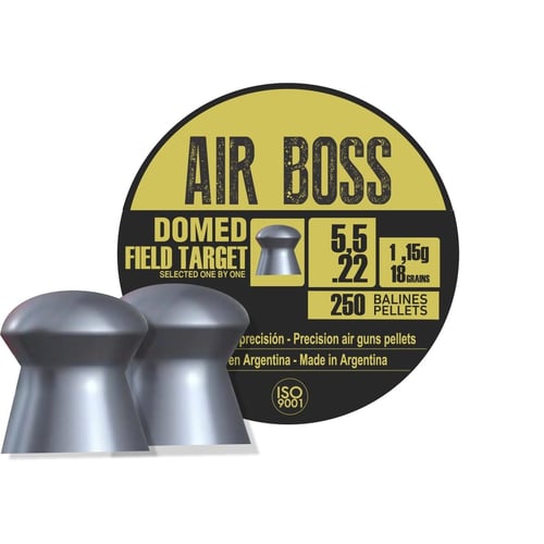 Hatsan Apolo Air Boss Domed Field Target Air Rifle Pellets .22 Cal 18 gr 250/ct | 0763571840191
