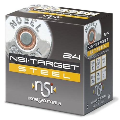 Nobel Target Steel Shotshells 20 ga 2-3/4