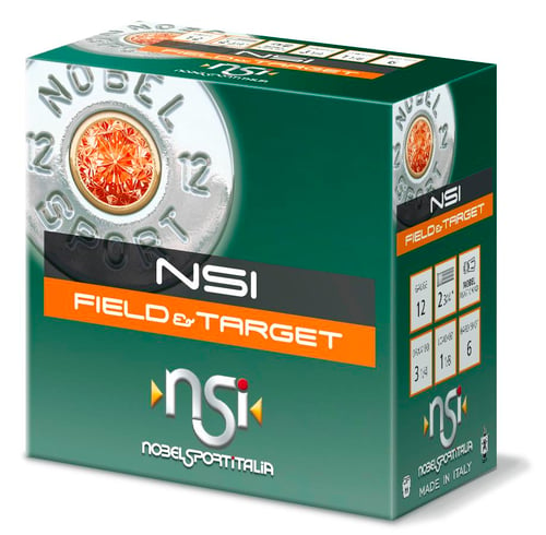 Nobel Sport Field & Target Shotshells 12 ga 2-3/4
