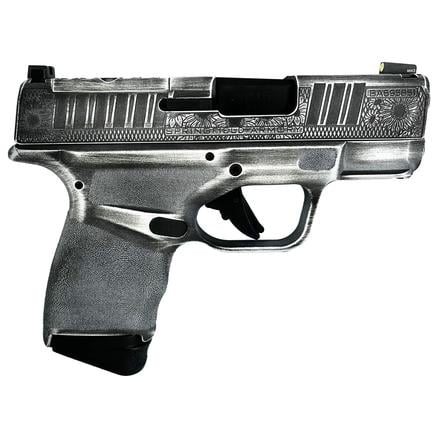 Springfield Sunflower White Distressed Hellcat Optic Ready Micro Compact 9mm Luger 11/13rd Magazines 3 Barrel | 688099402365