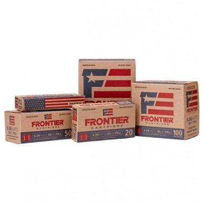 Hornady Frontier Rifle Ammunition .223 Rem 55 gr HPMATCH 3240 fps 500/ct case | 10090255711346