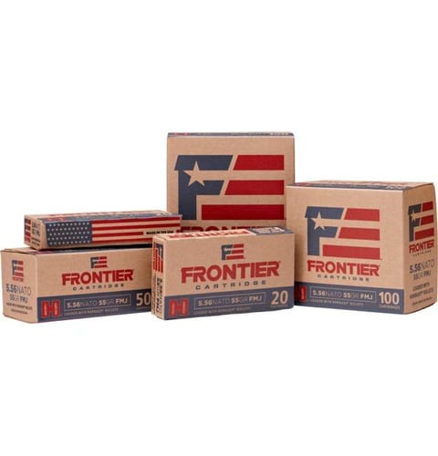 Hornady Frontier NATO Rifle Ammunition 5.56mm 75 gr BTHPMATCH 500/ct Case | 10090255711612