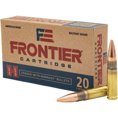 Frontier Rifle Ammo .300 BLK 125 gr FMJ 2175 fps 200/ct 10 Boxes of 20/rd | 10090255713975
