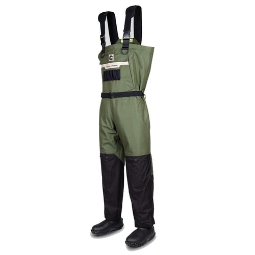 Gator Waders Shield Insulated Pro Series Waders Mens Olive Regular 10 | 810064795473