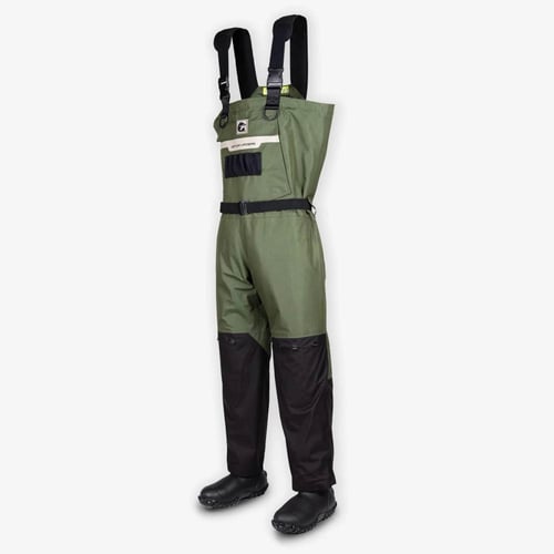 Gator Waders Shield Insulated Pro Series Waders Mens Olive Regular 12 | 810064795480