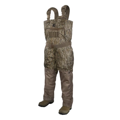 Gator Waders Shield Insulated Waders Mens Mossy Oak Bottomland Regular 8 | 810049594336