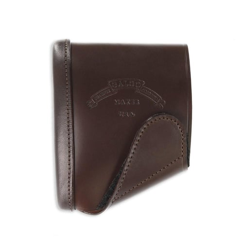 Galco Leather Slip On Recoil Pad Dark Havana Brown Ambi Small | 601299113022