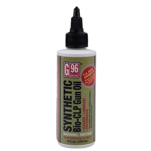 G96 Synthetic BioCLP Gun Oil 4 oz. Bottle | 616774205307