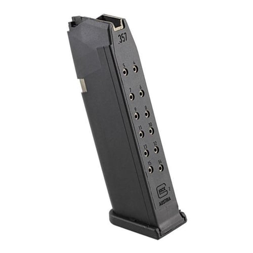 Glock Factory Handgun Magazine Black for Glock Model 31 .357 Sig 10/rd Bulk | 757106324485