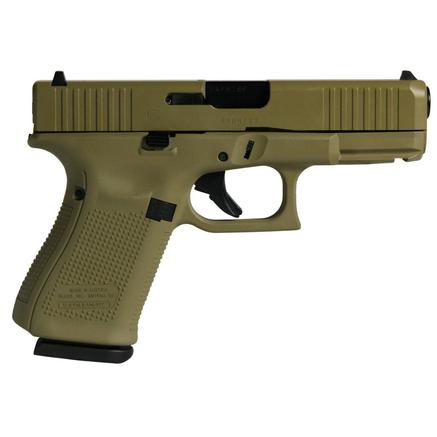Glock 19 Gen 5 Custom FDE Compact Handgun 9mm Luger 15/rd Magazines 3 4.02 Barrel USA | 688099401184